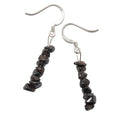 Hematite Earrings Positive Energy Dangle Stones