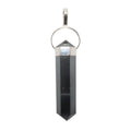 Hematite Pendant Good Vibes Point Sterling Silver