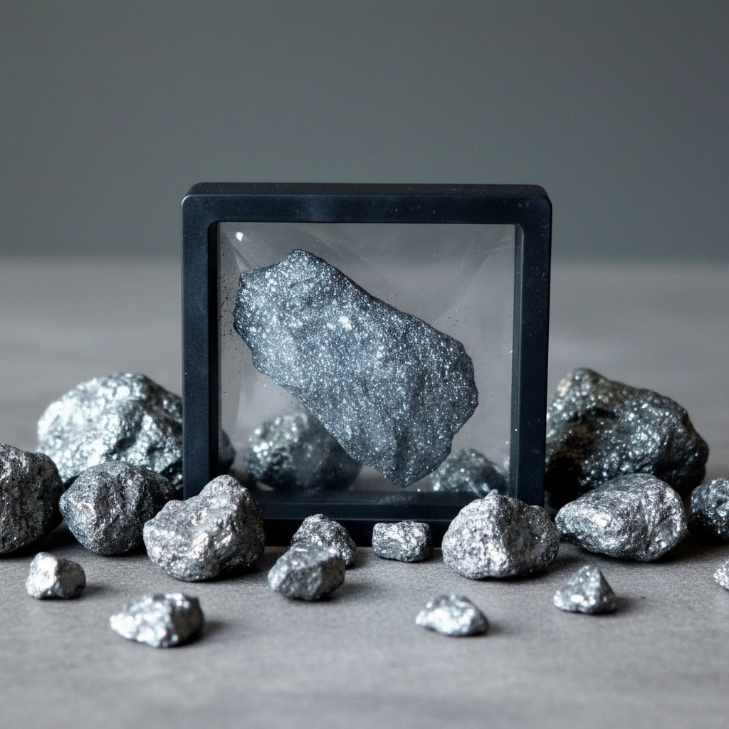 Hématite Pierre brute spéculaire chatoyante