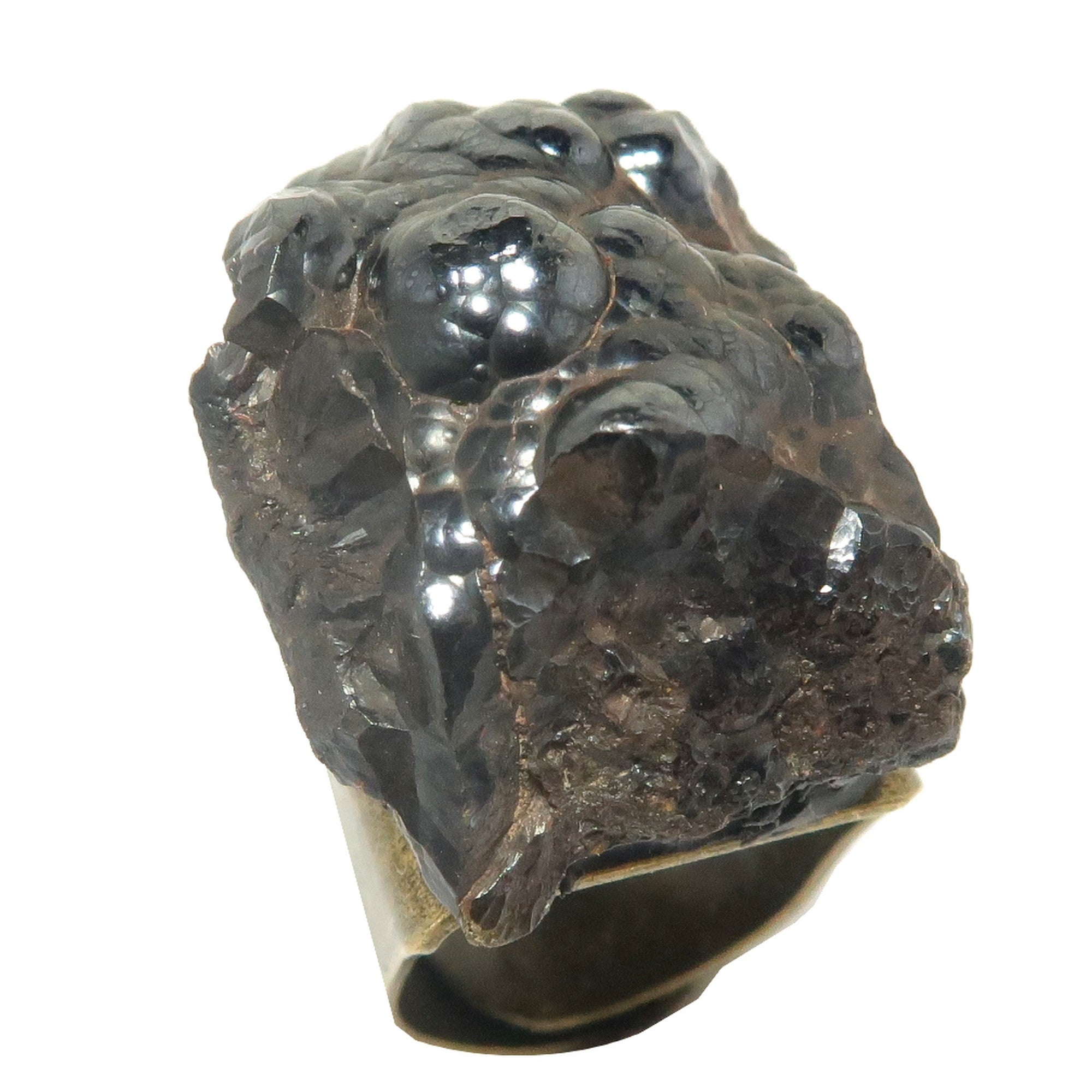 Bague en hématite, agrégat mis à la terre, réglable