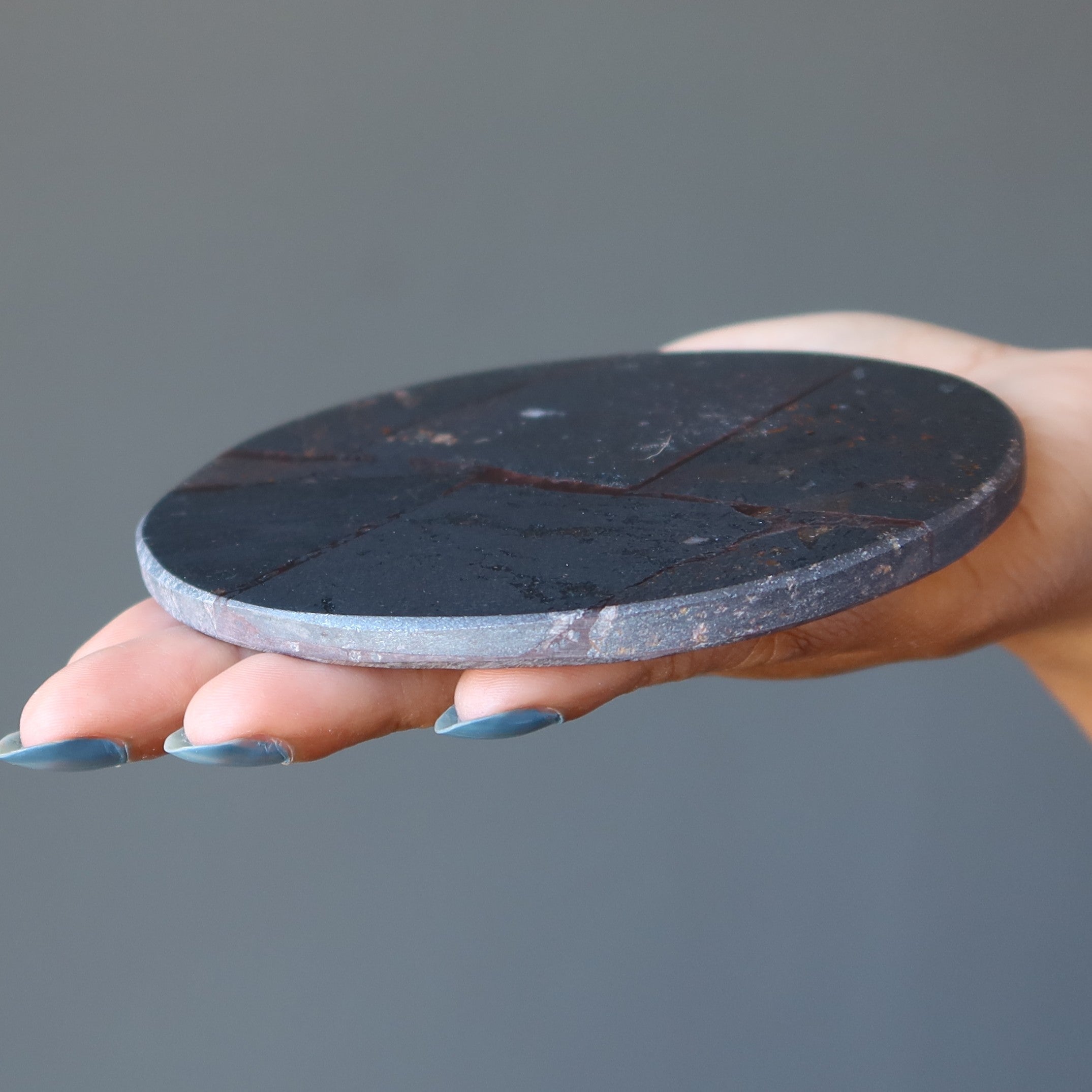 Plaque de protection Cercle de positivité en hématite