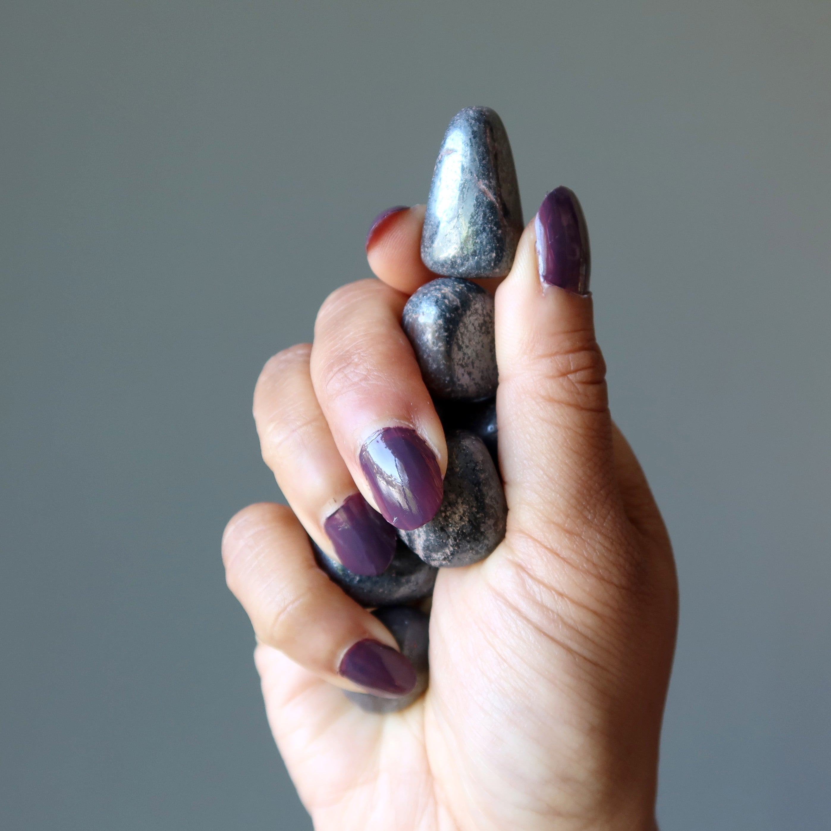 Hematite Tumbled Stone Real Protection