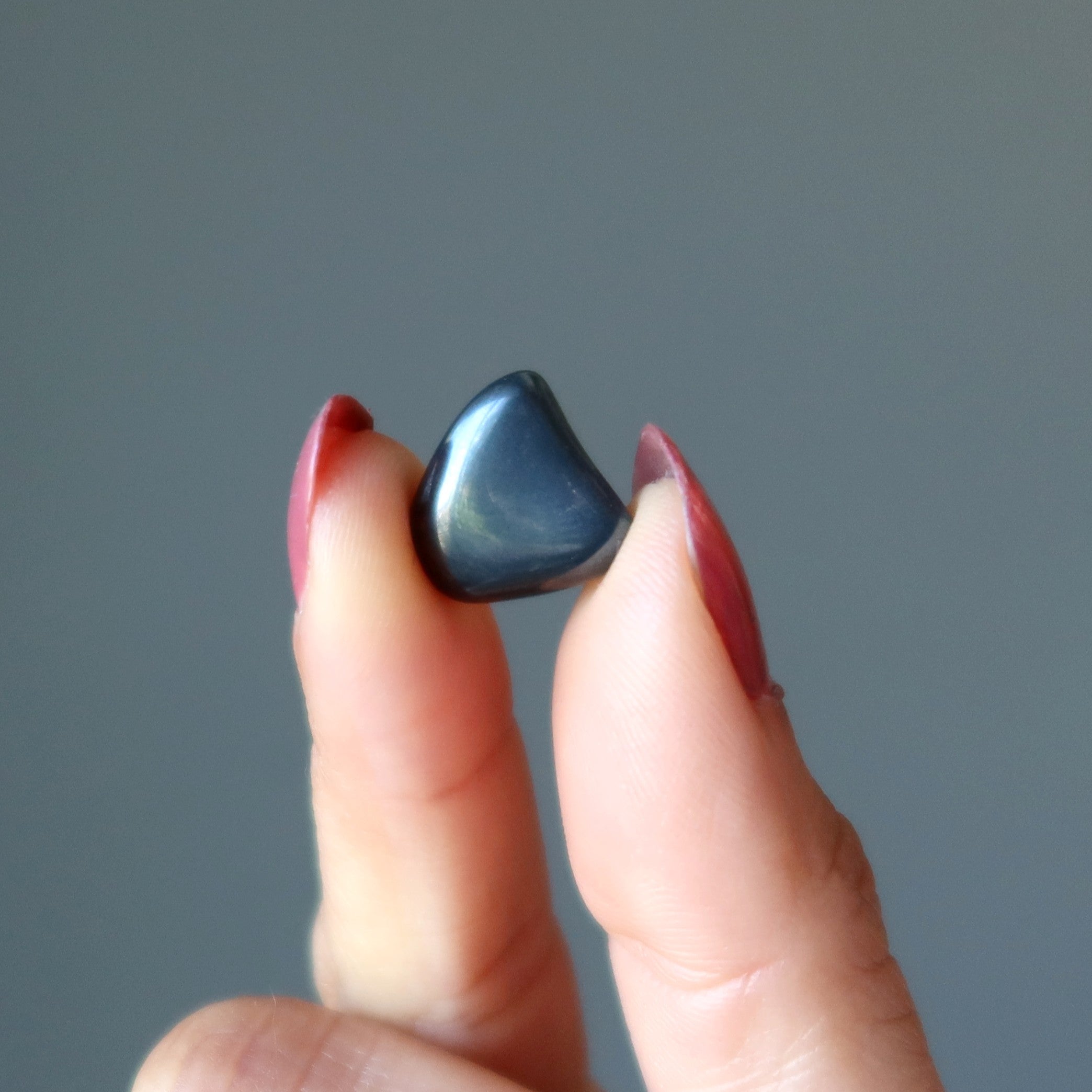Hematite Tumbled Stone Set 50 Mini Carry Gems