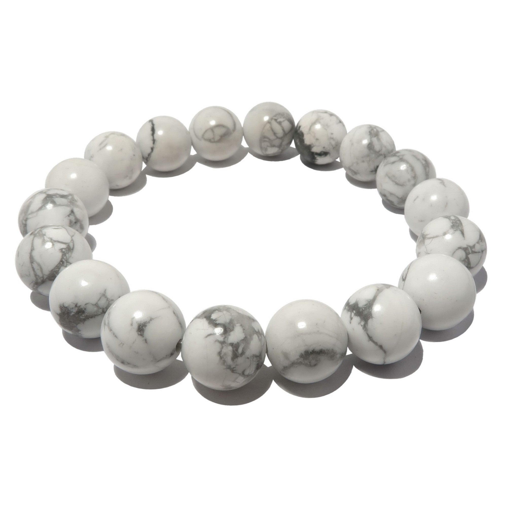 Howlith Armband Weiß Kristall Lifestyle Inspiration Stein