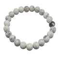 Howlite Bracelet White Crystal Lifestyle Inspiration Stone