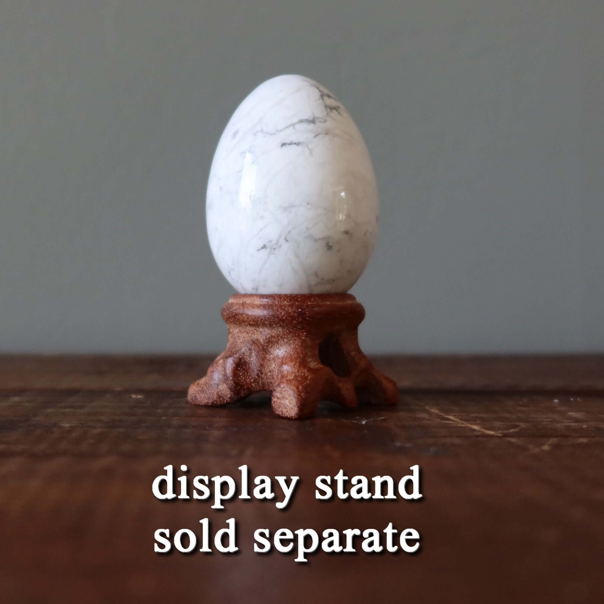 Howlite Œuf Blanc Habitudes Saines Tout un Nouveau Monde Cristal
