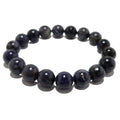 Iolite Bracelet Natural Indigo Blue Stone Financial Freedom
