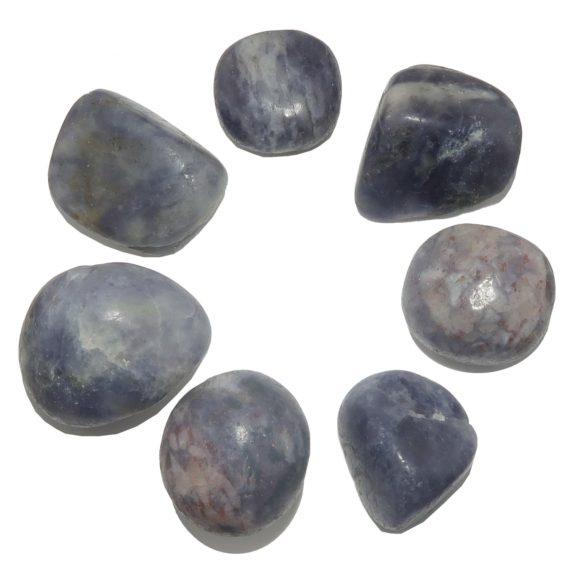 Iolite Tumbled Stone Blue Third Eye Gem