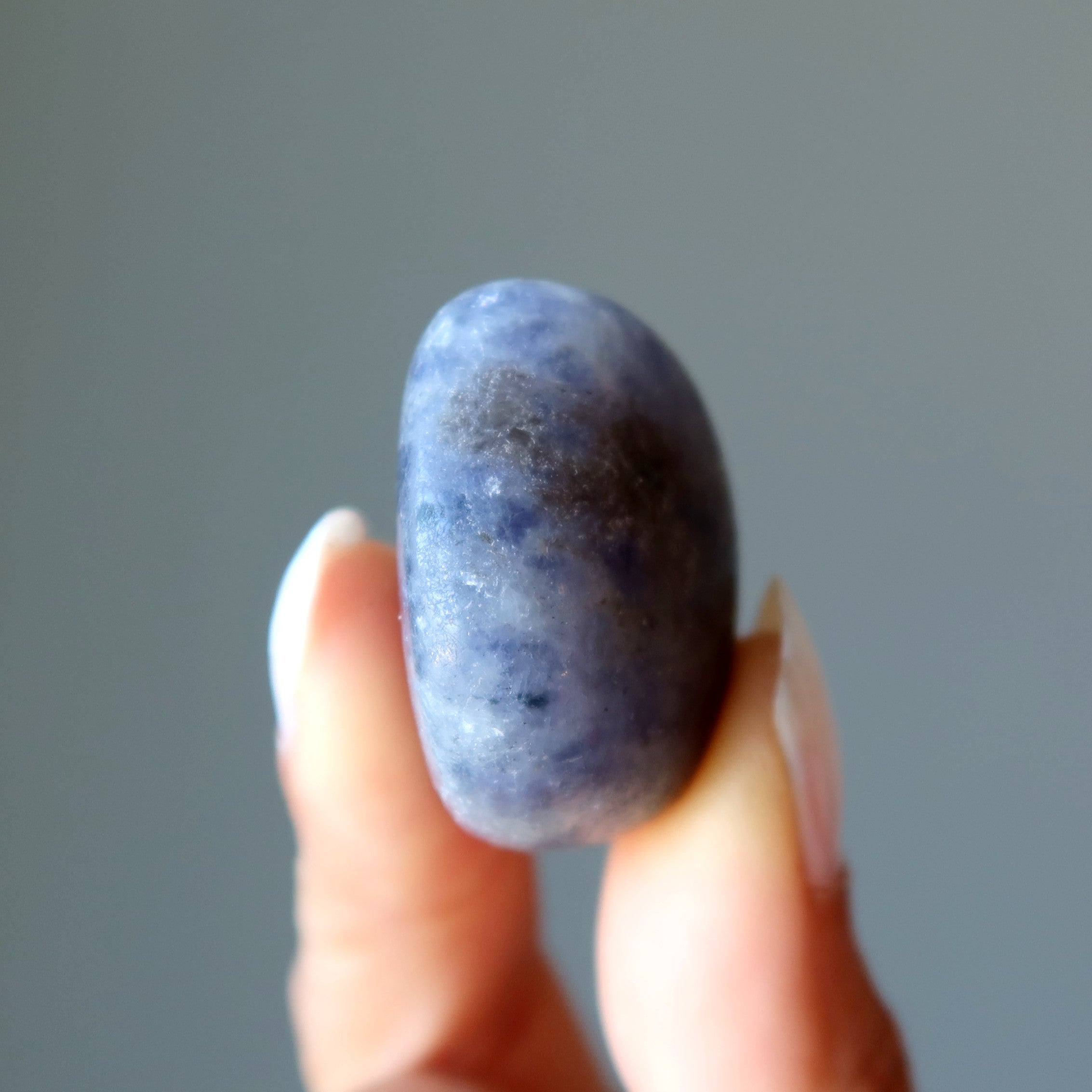 Iolith Trommelstein Blaues Drittes Auge Edelstein