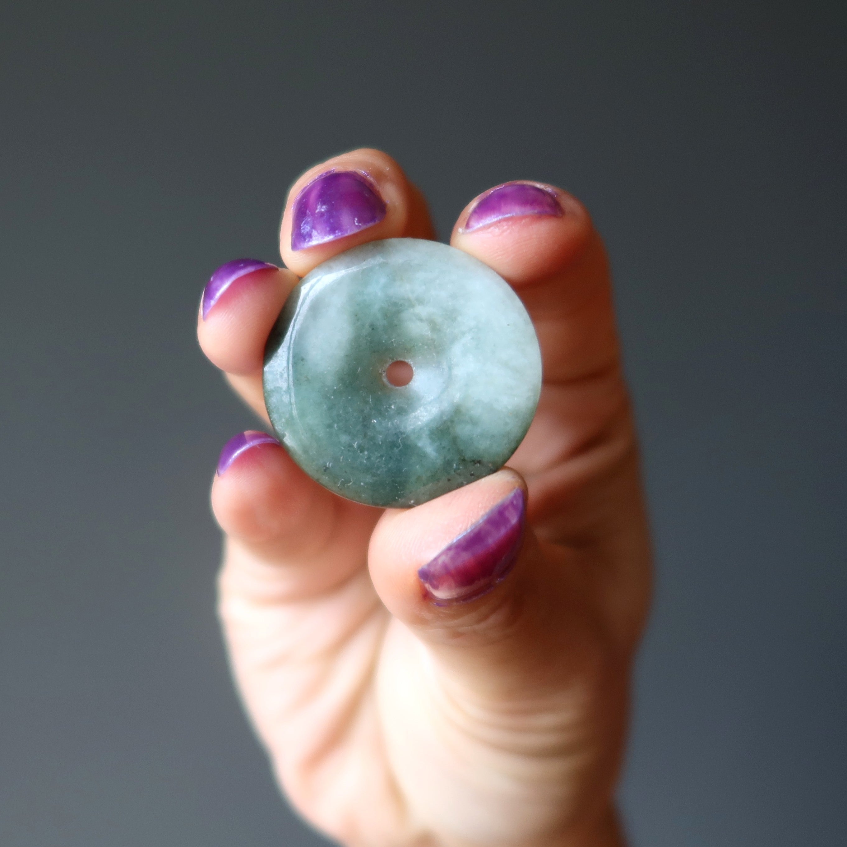 Jade-Edelstein-Donut Kaisers Glückskreis