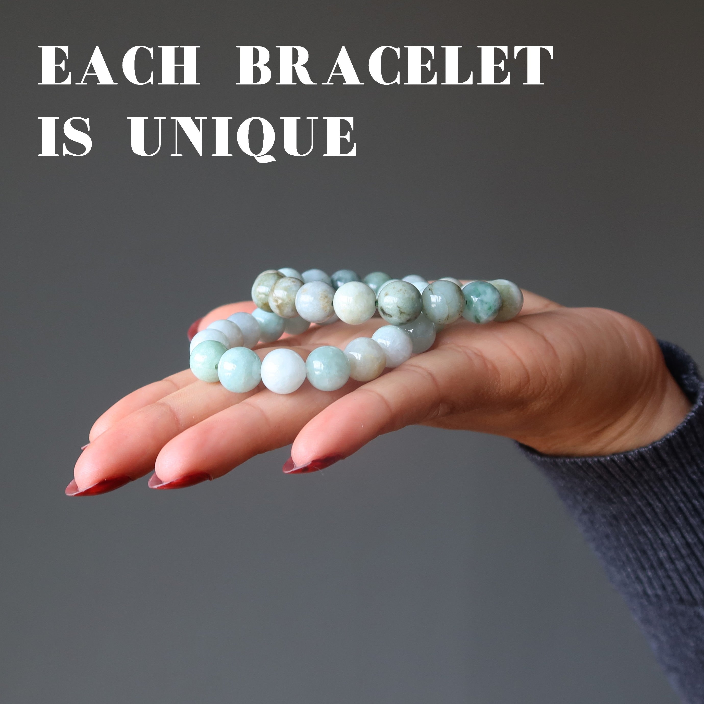 Bracelet de jade vert pierres précieuses prospérité