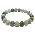 Bracelet de jade vert pierres précieuses prospérité