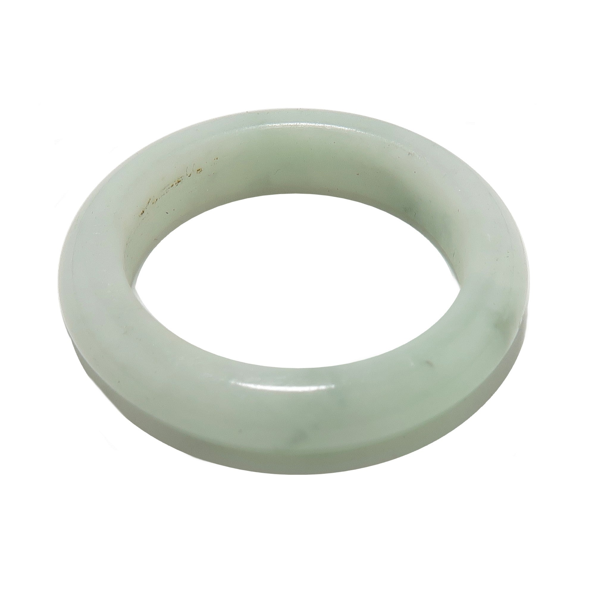 Jadestein Ring Echter Grüner Jadeit Glückskristall