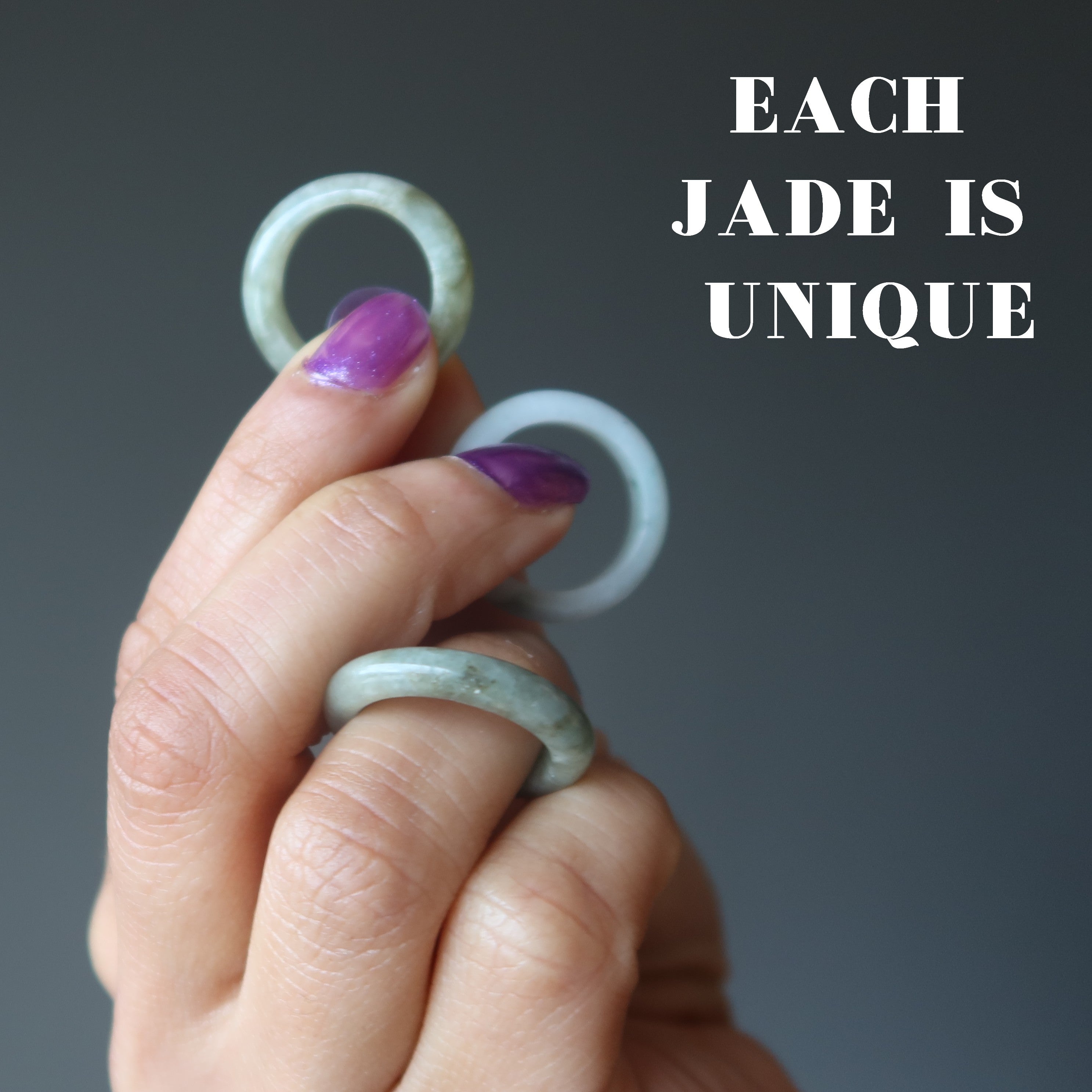 Jadestein Ring Echter Grüner Jadeit Glückskristall