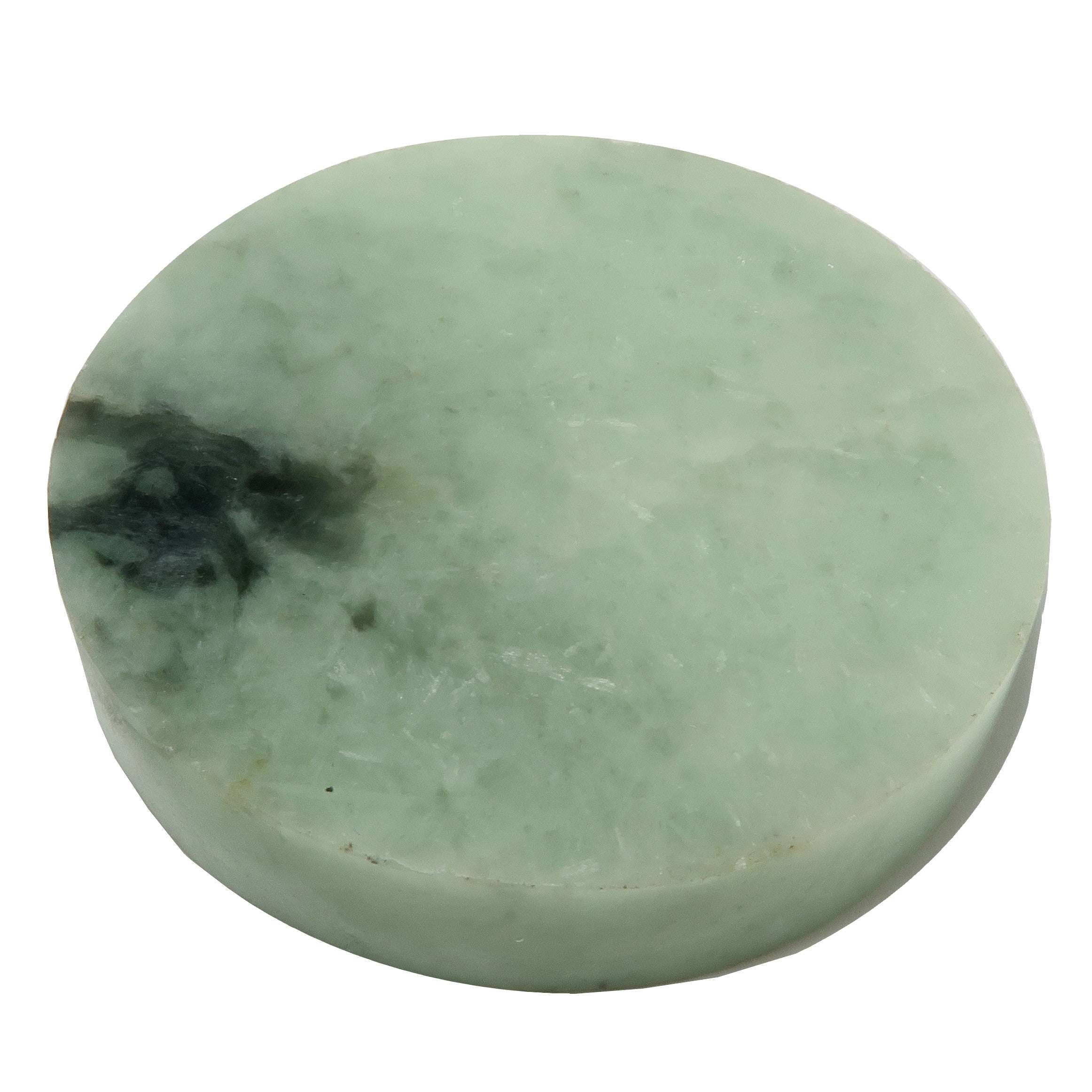 Jade Charger Round Jadeite Abundance Energy Infuser