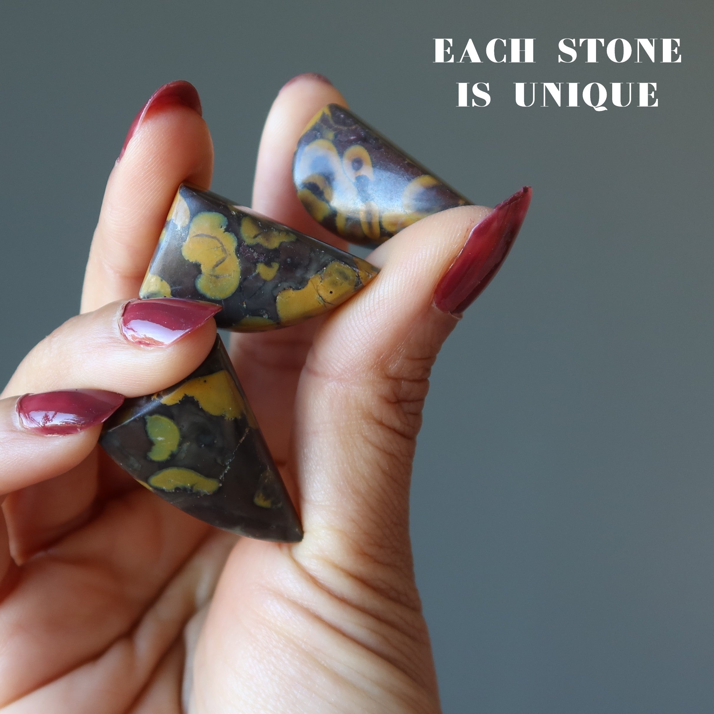 Picture Jasper Gitter-Kristallset mit 3 erdenden Layouts