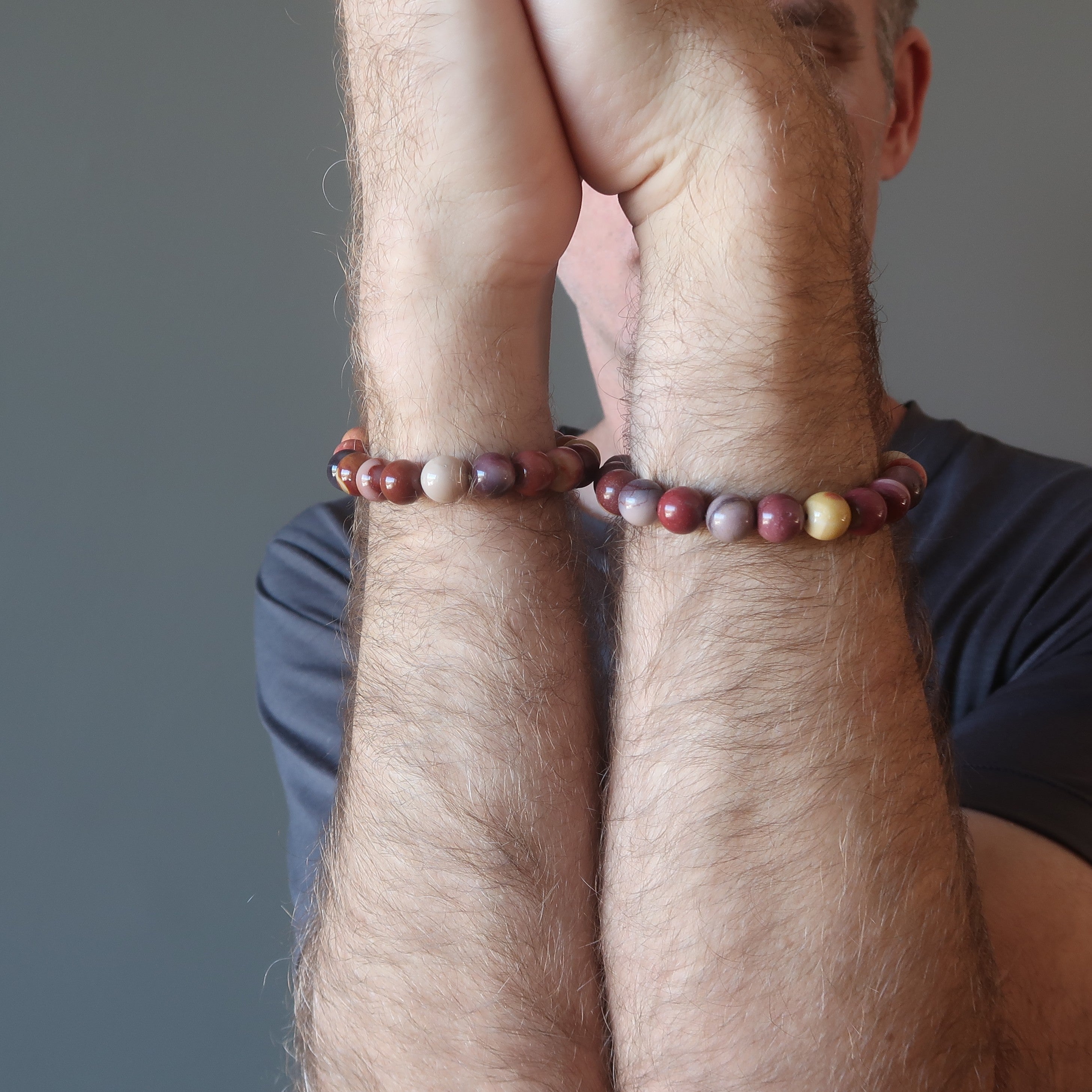 Mookaite Jasper Bracelet Colorful Crystal Carnival