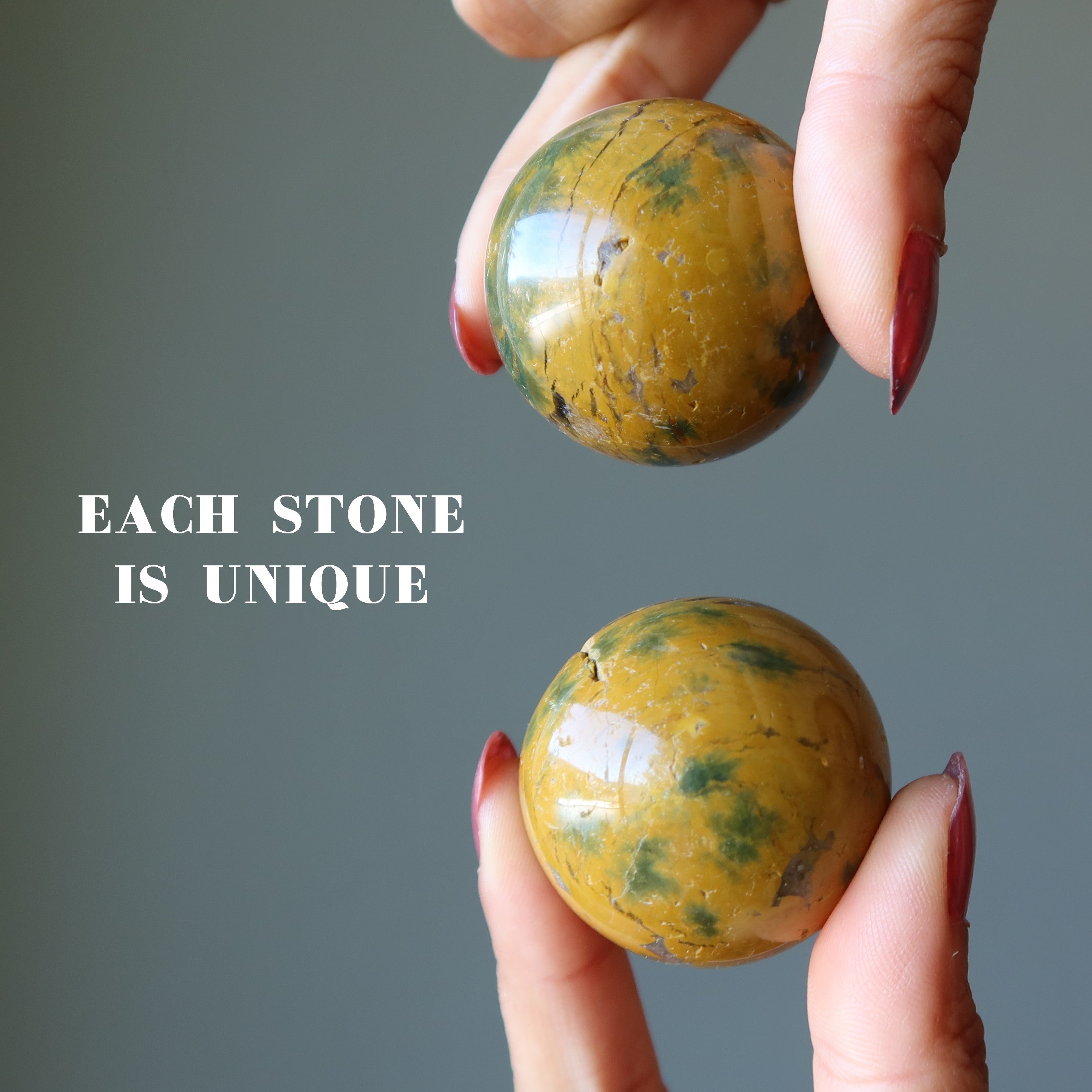 Ocean Jasper Sphere Golden Dunes Madagascar Crystal Ball
