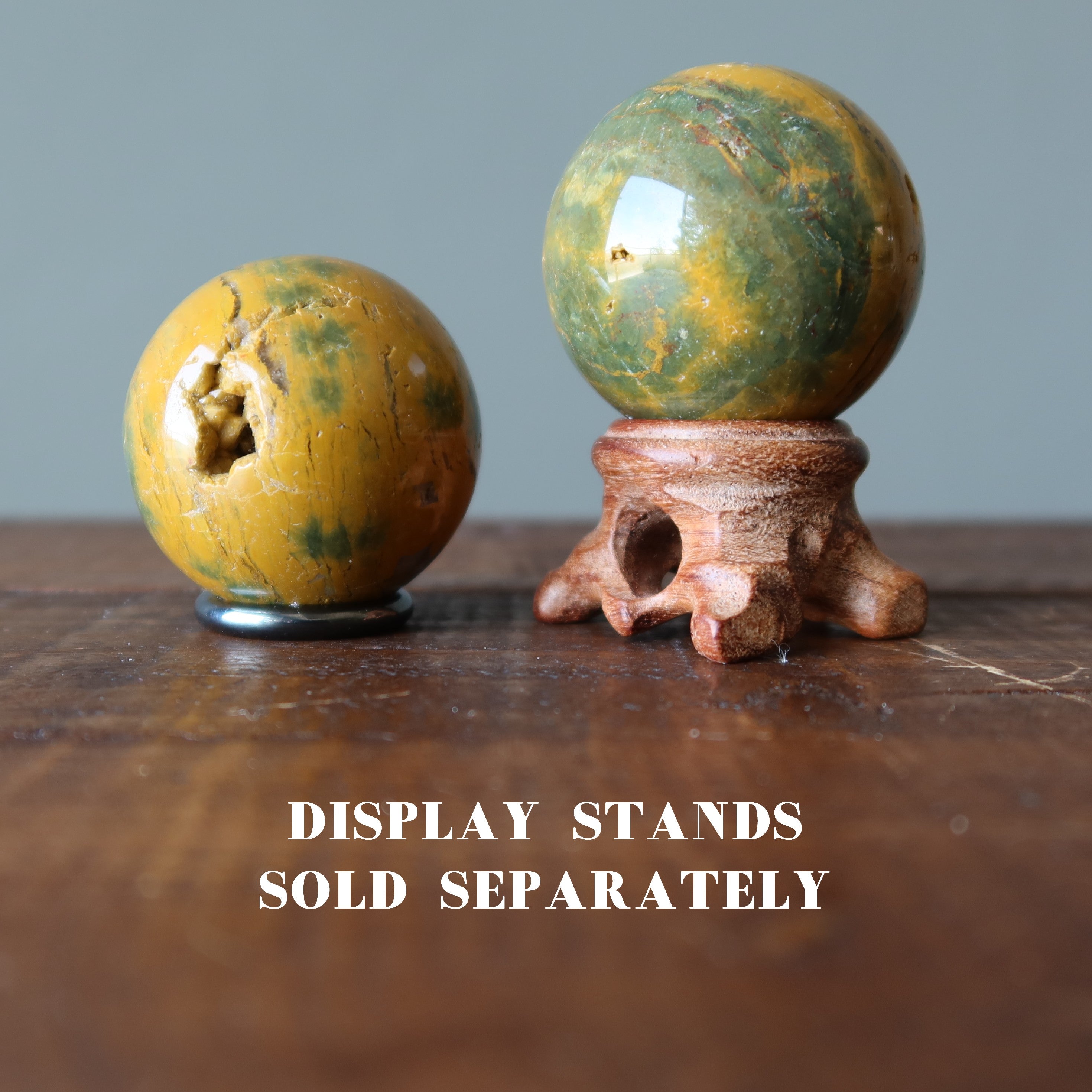 Ocean Jasper Sphere Golden Dunes Madagascar Crystal Ball