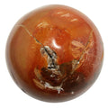 Ocean Jasper Sphere Red Tectonic Crystal Ball Wounded Warrior