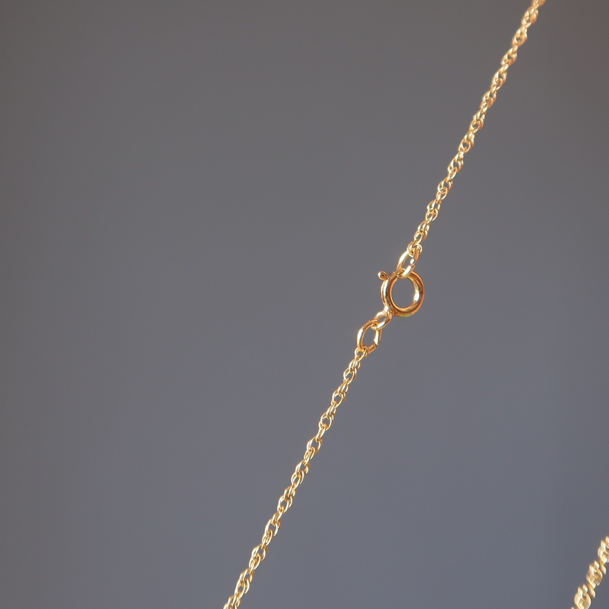 Pink Jasper Necklace Artist's Circle 14-Karat Gold