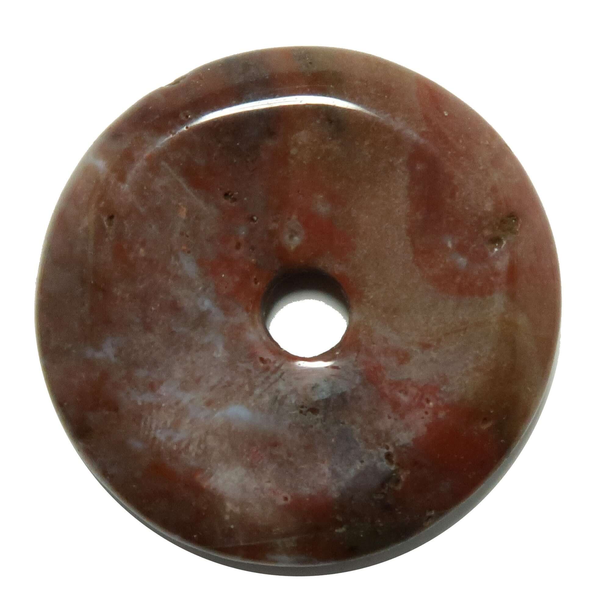 Donut en Jaspe Rouge, Pierre de Motivation