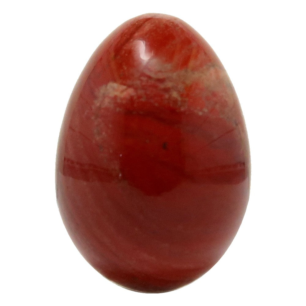 Red Jasper Egg Bright Ideas and Visions Brewing Crystal