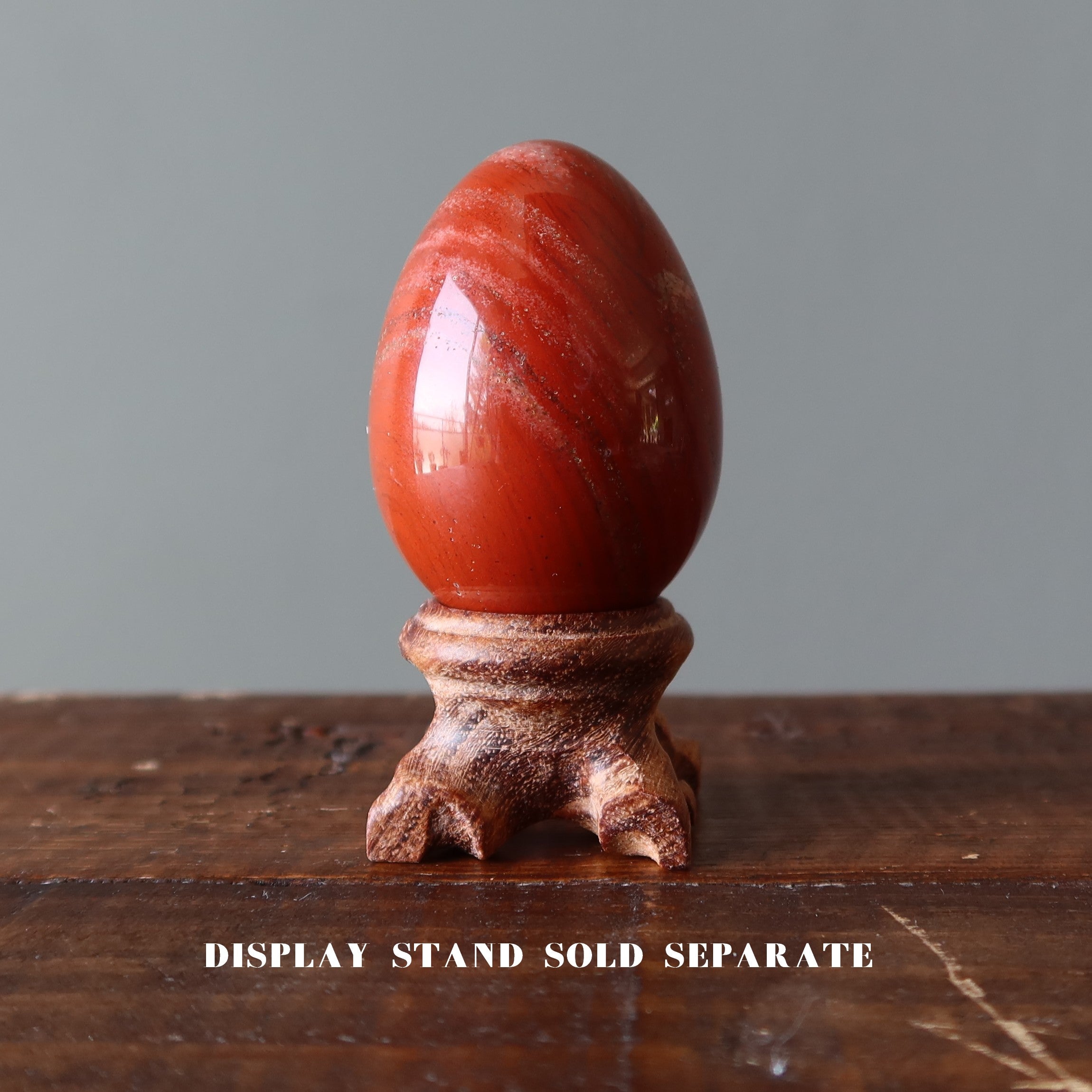 Red Jasper Egg Bright Ideas and Visions Brewing Crystal