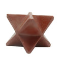 Roter Jaspis Merkaba Heiliger Stern Meditationsstein
