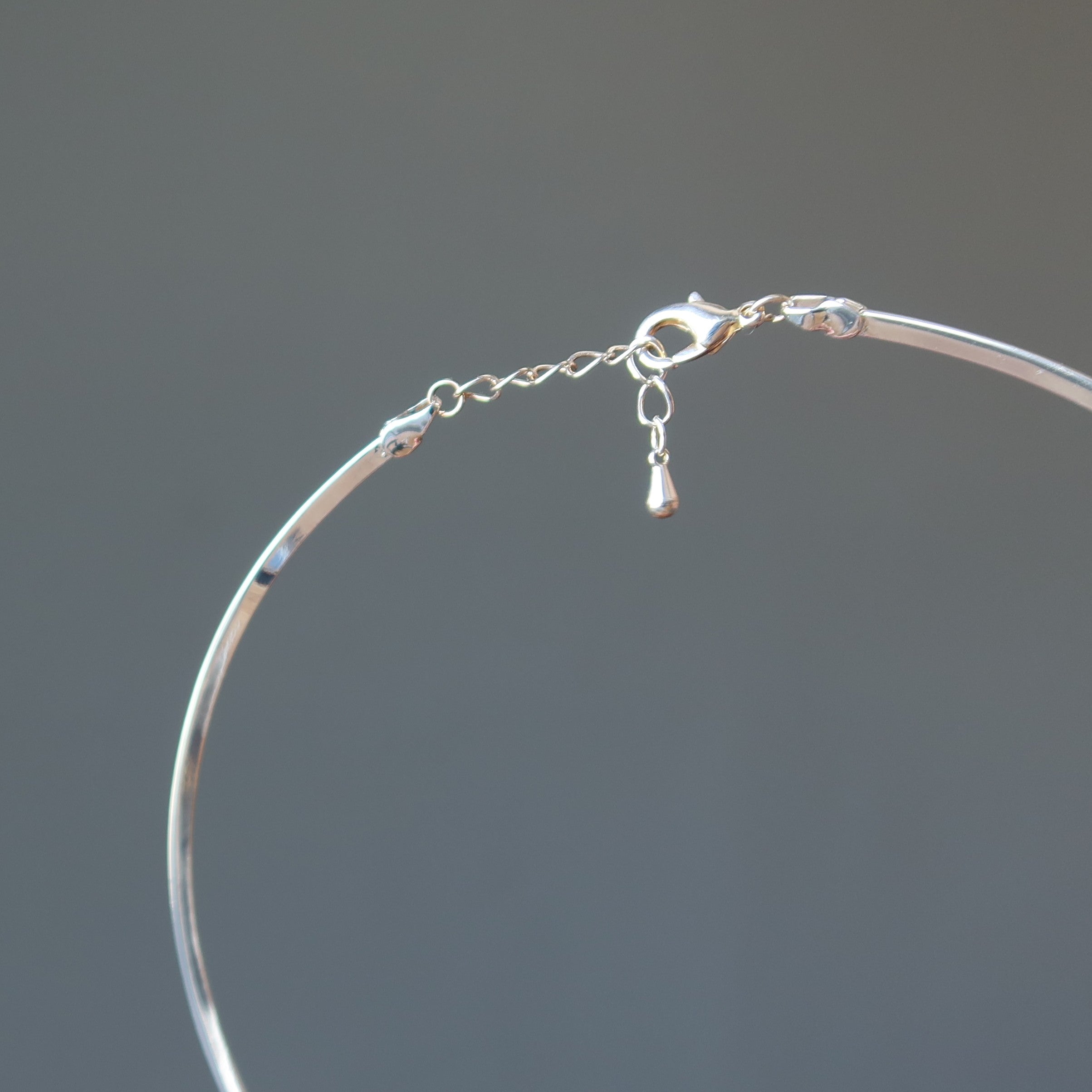 Roter Jaspis Halskette Schutzbär Silber Choker
