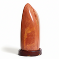 Objet décoratif Jaspe Rouge - Pierre dressée vibrante de 23-25 cm