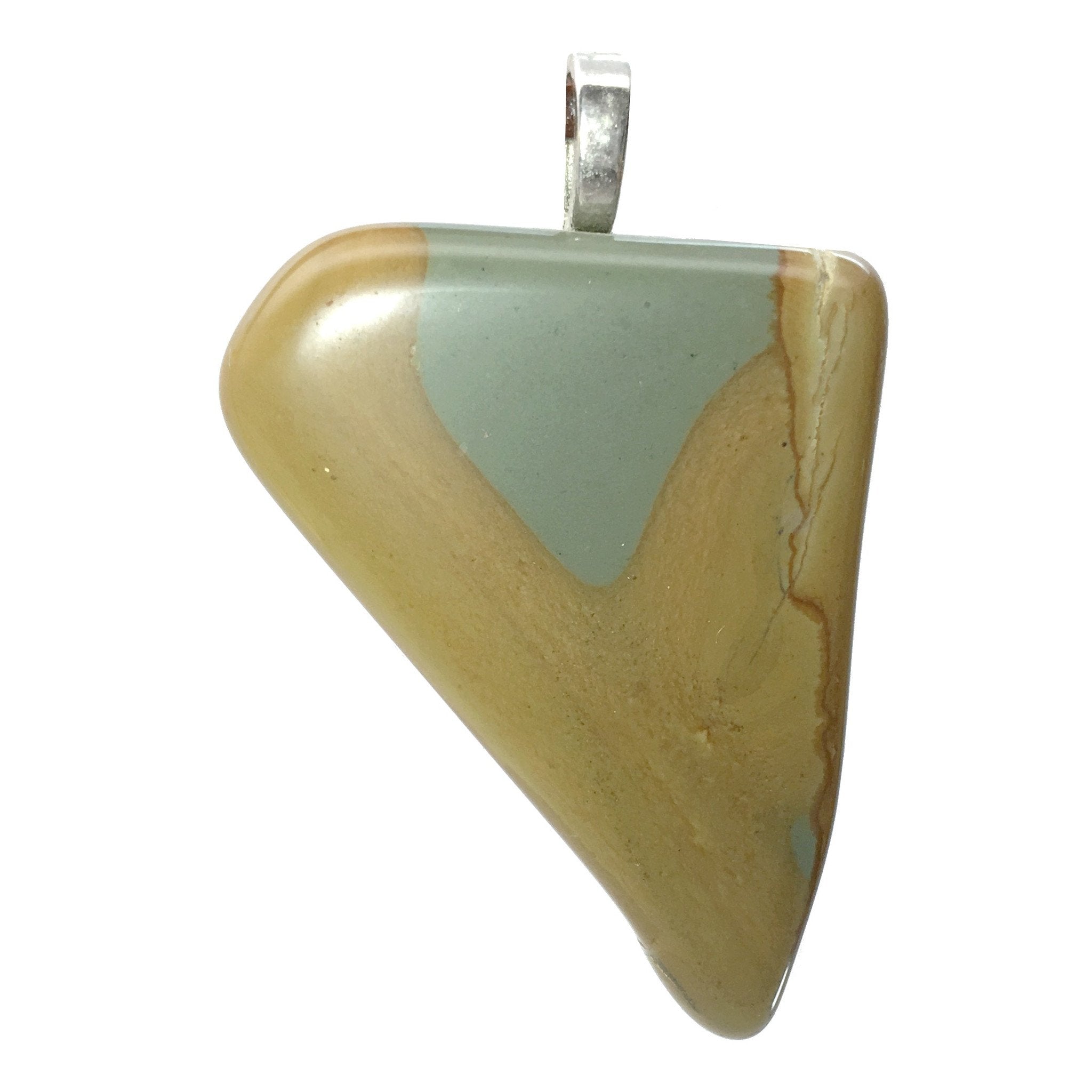 Polychrome Jasper Pendant I Wear Nature Crystal Gem Silver