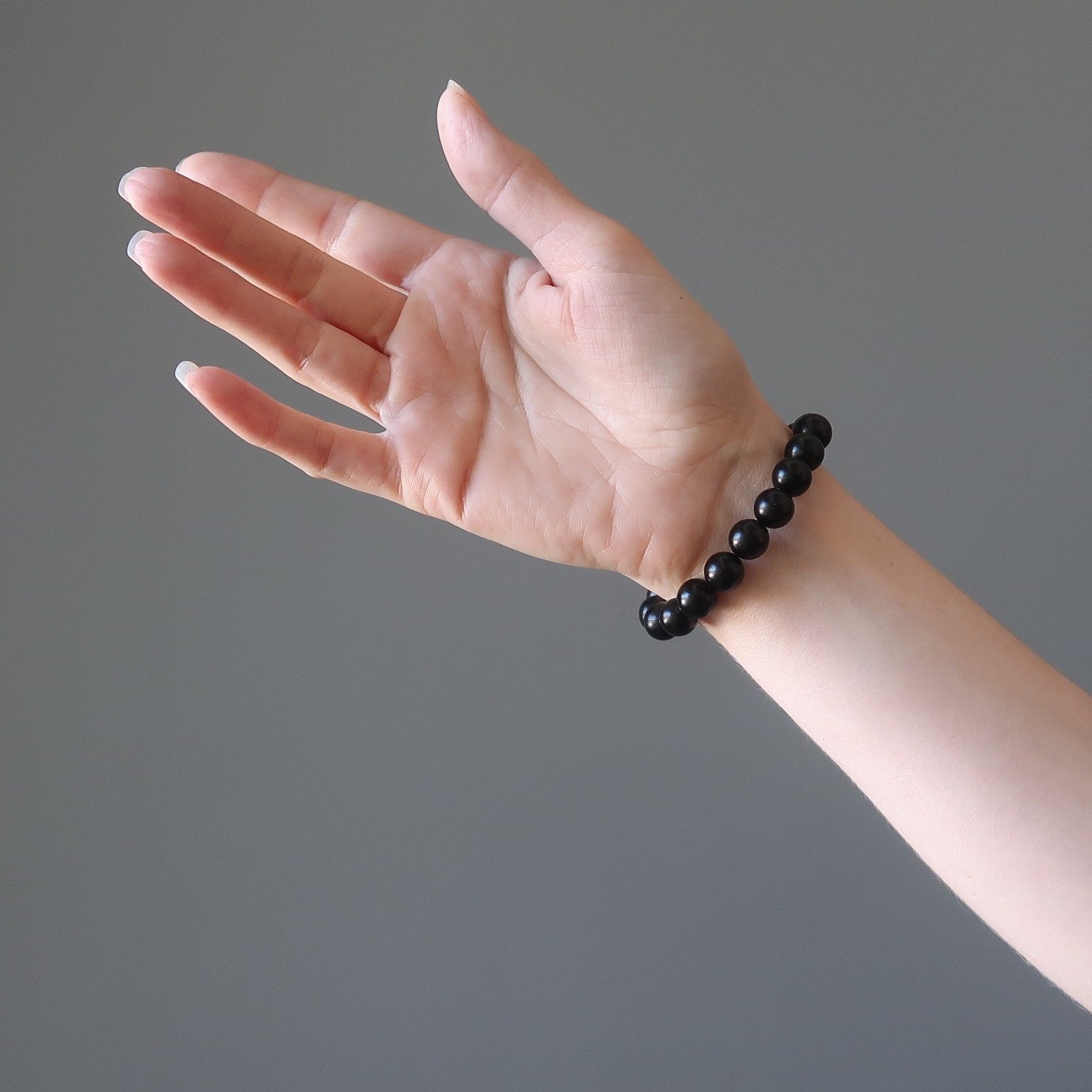 Jet Bracelet Black Azabache Protection Stone