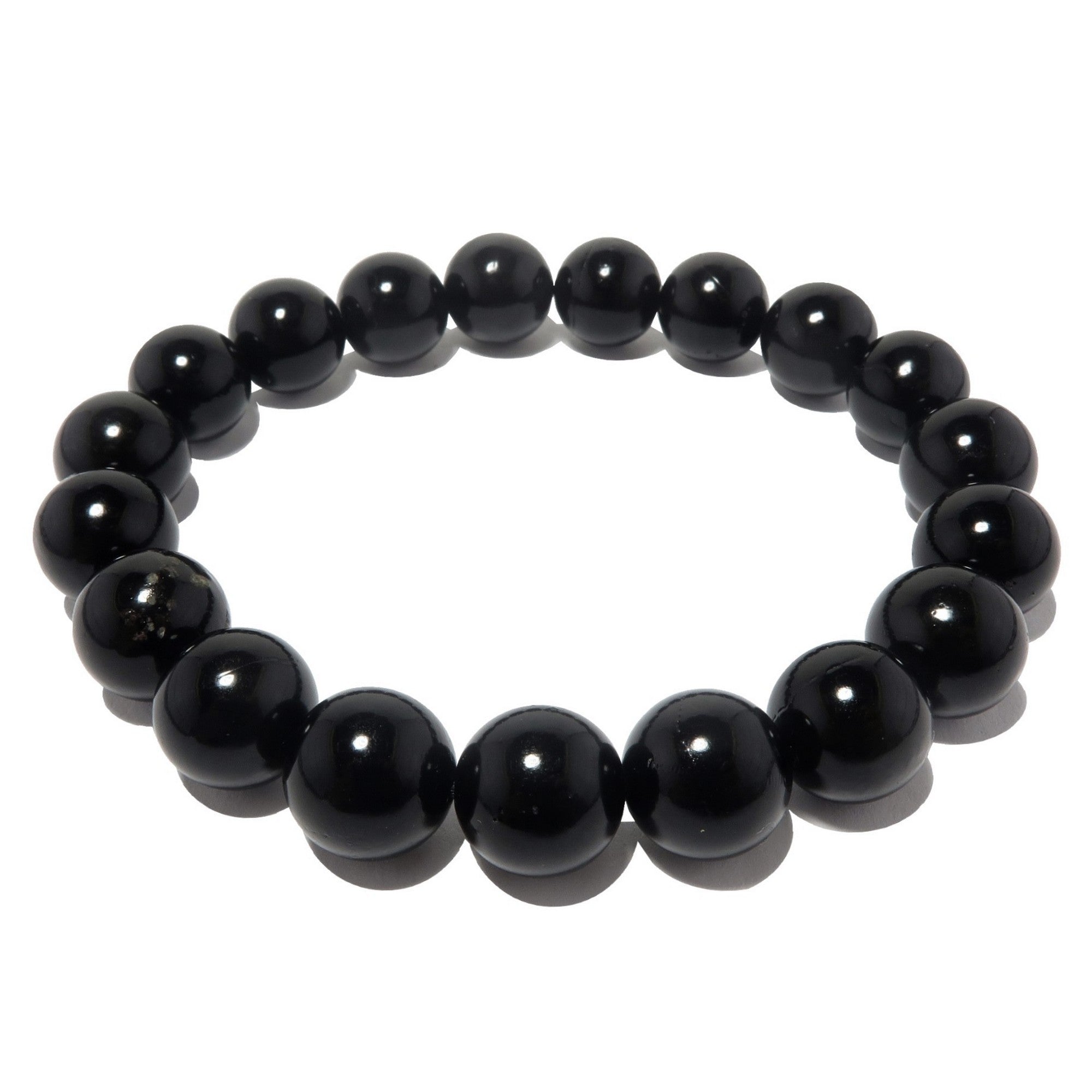 Bracelet de Jais Noir Pierre de Protection Azabache