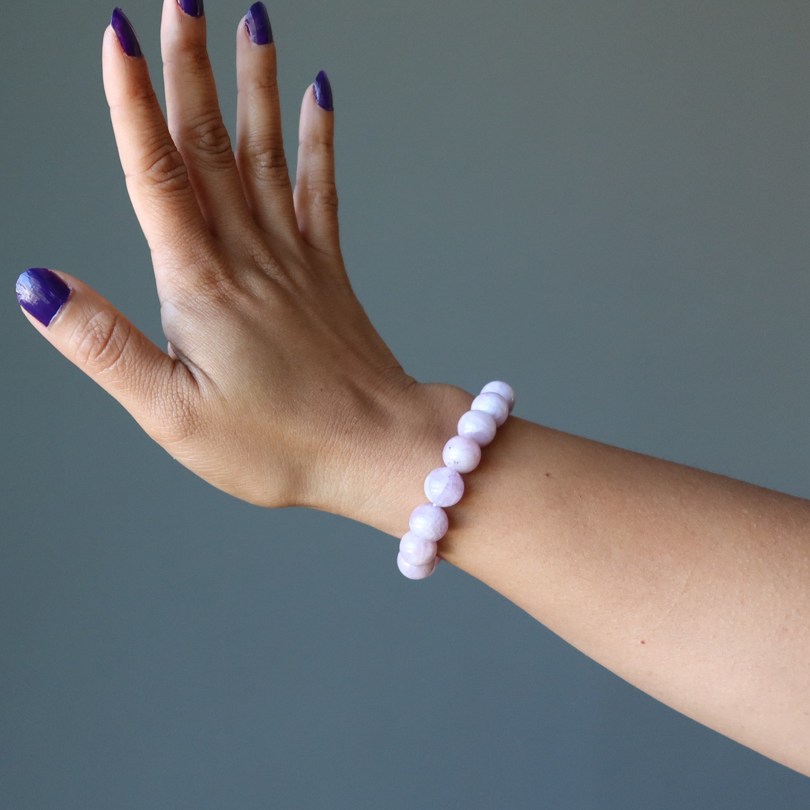 Kunzit-Armband Mein wunderschöner rosafarbener Heilerkristall