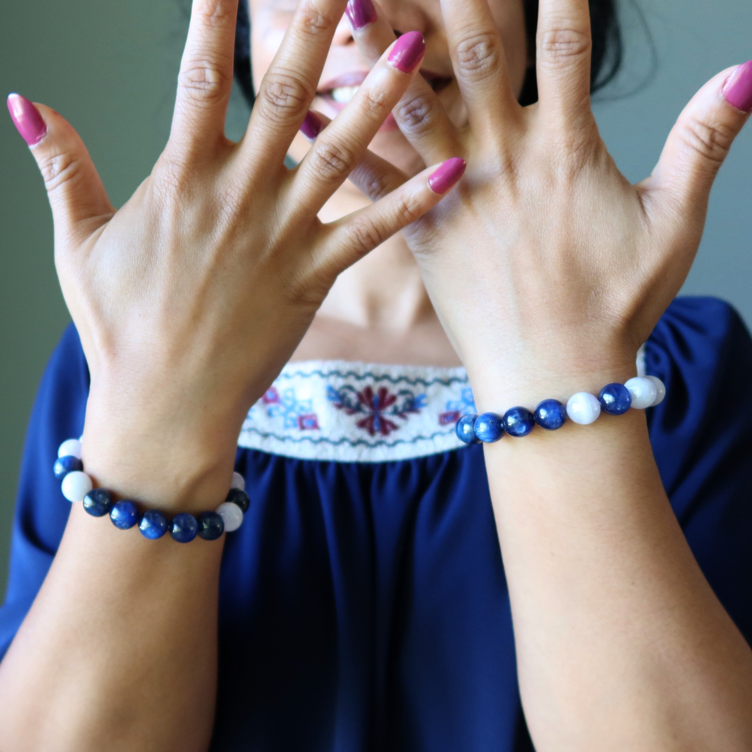 Kyanit-Armband Lavendel Amethyst Lovely Soul