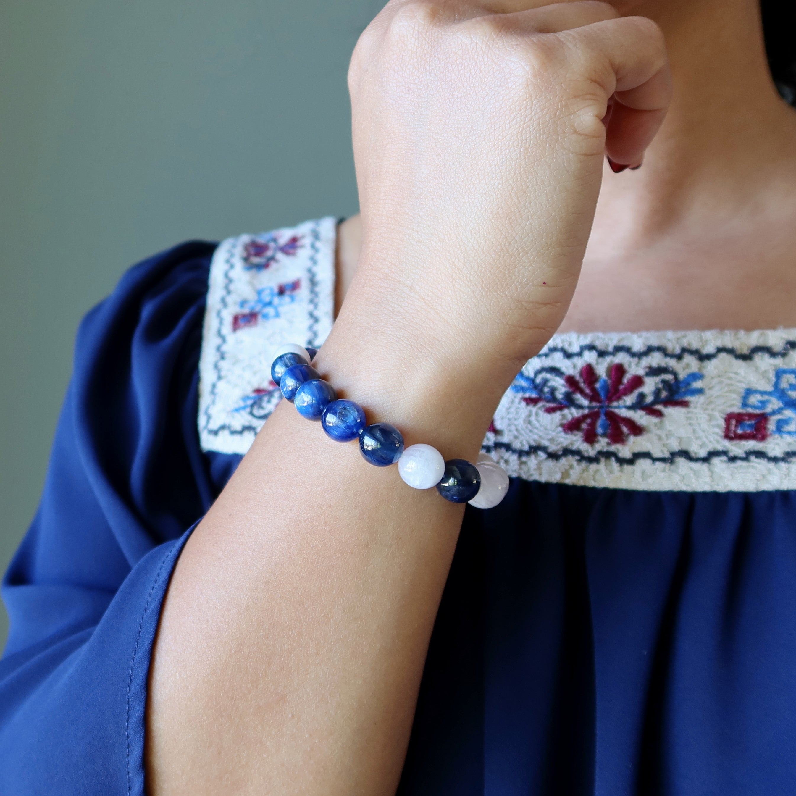 Kyanit-Armband Lavendel Amethyst Lovely Soul