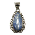 Kyanite Pendant Shimmery Blue Earth Crystal Healing Gemstone