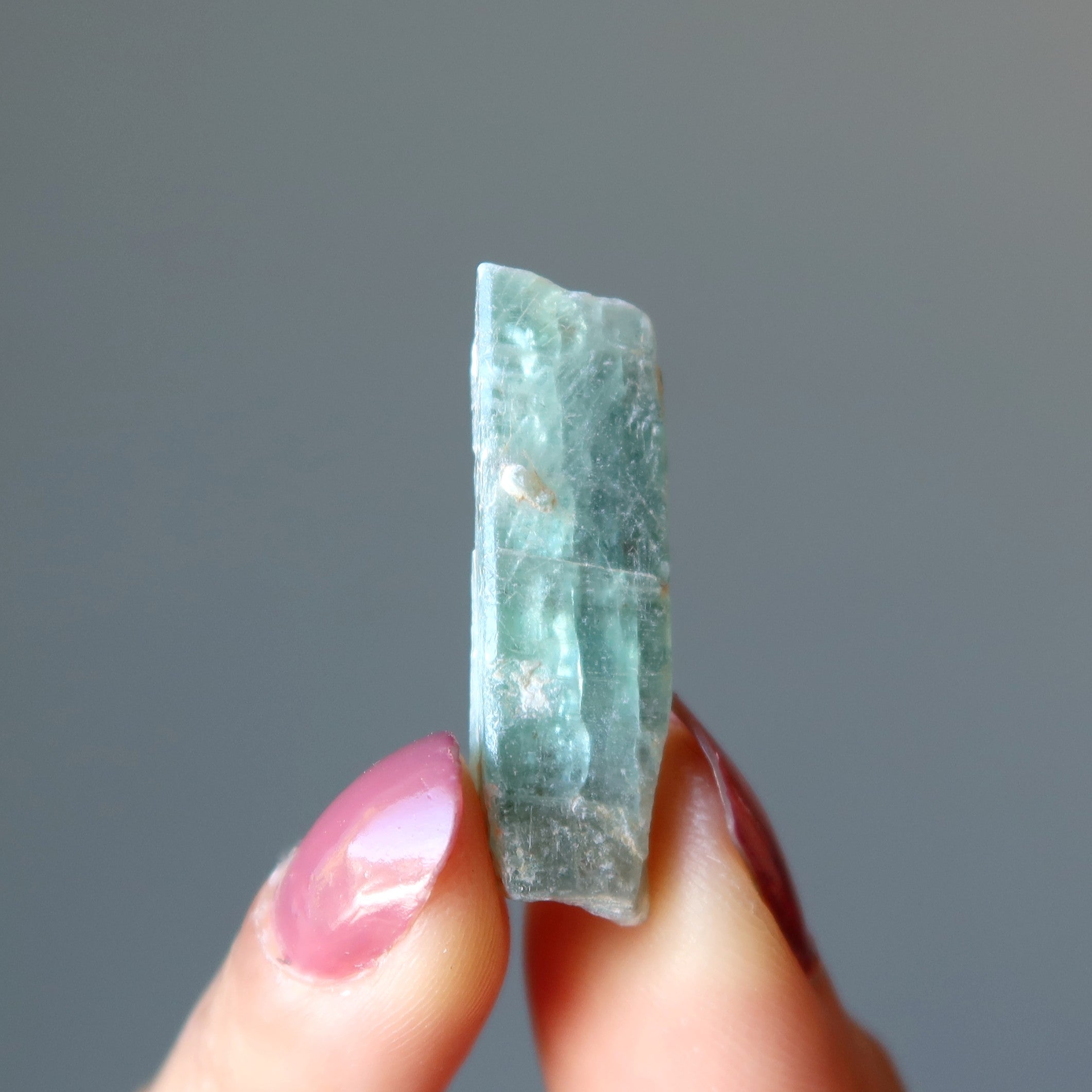 Cyanit Rohkristall Grün Sorgloser Intuitionsstein
