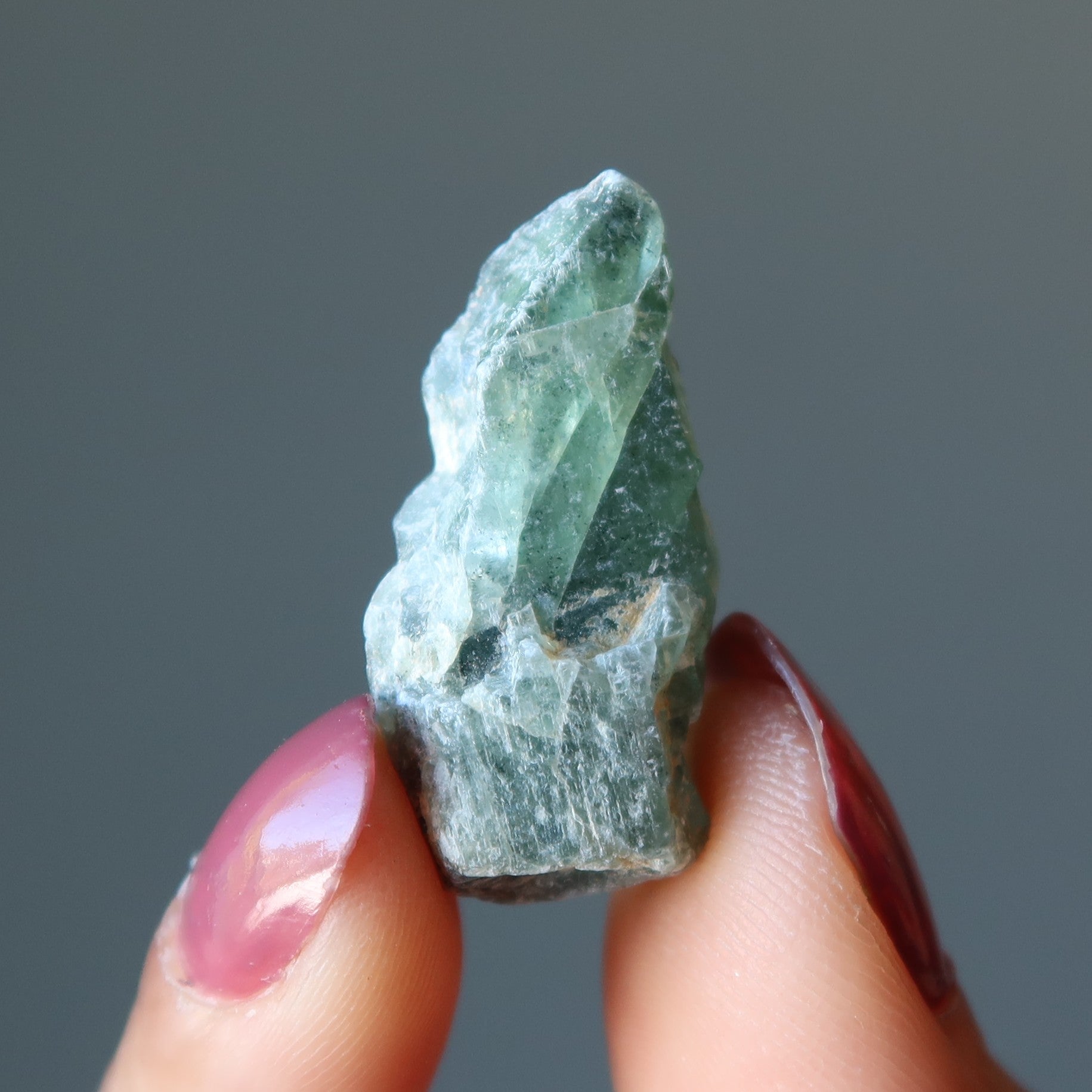 Cyanit Rohkristall Grün Sorgloser Intuitionsstein