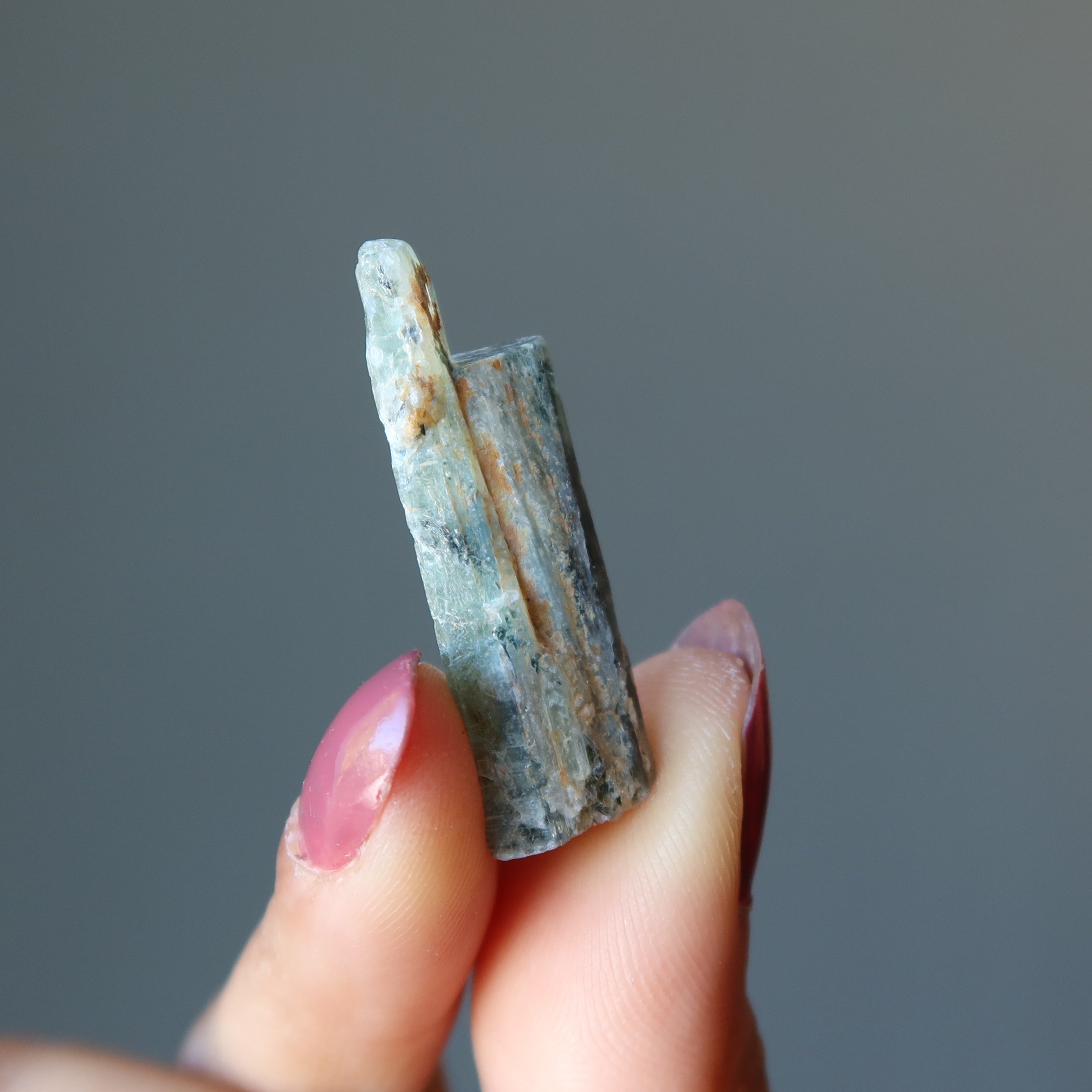 Cyanit Rohkristall Grün Sorgloser Intuitionsstein