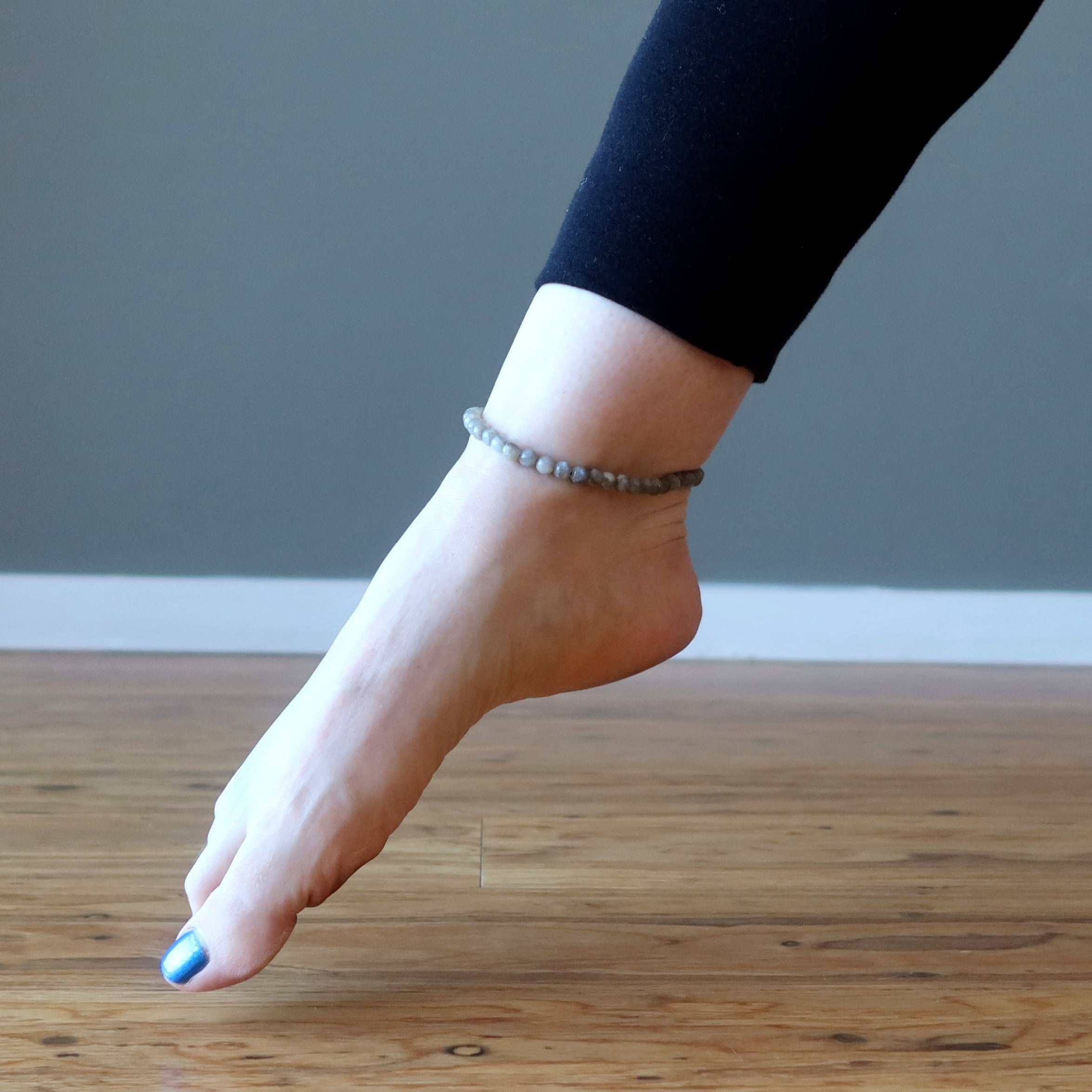Labradorite Anklet Rainbow Magic Crystals