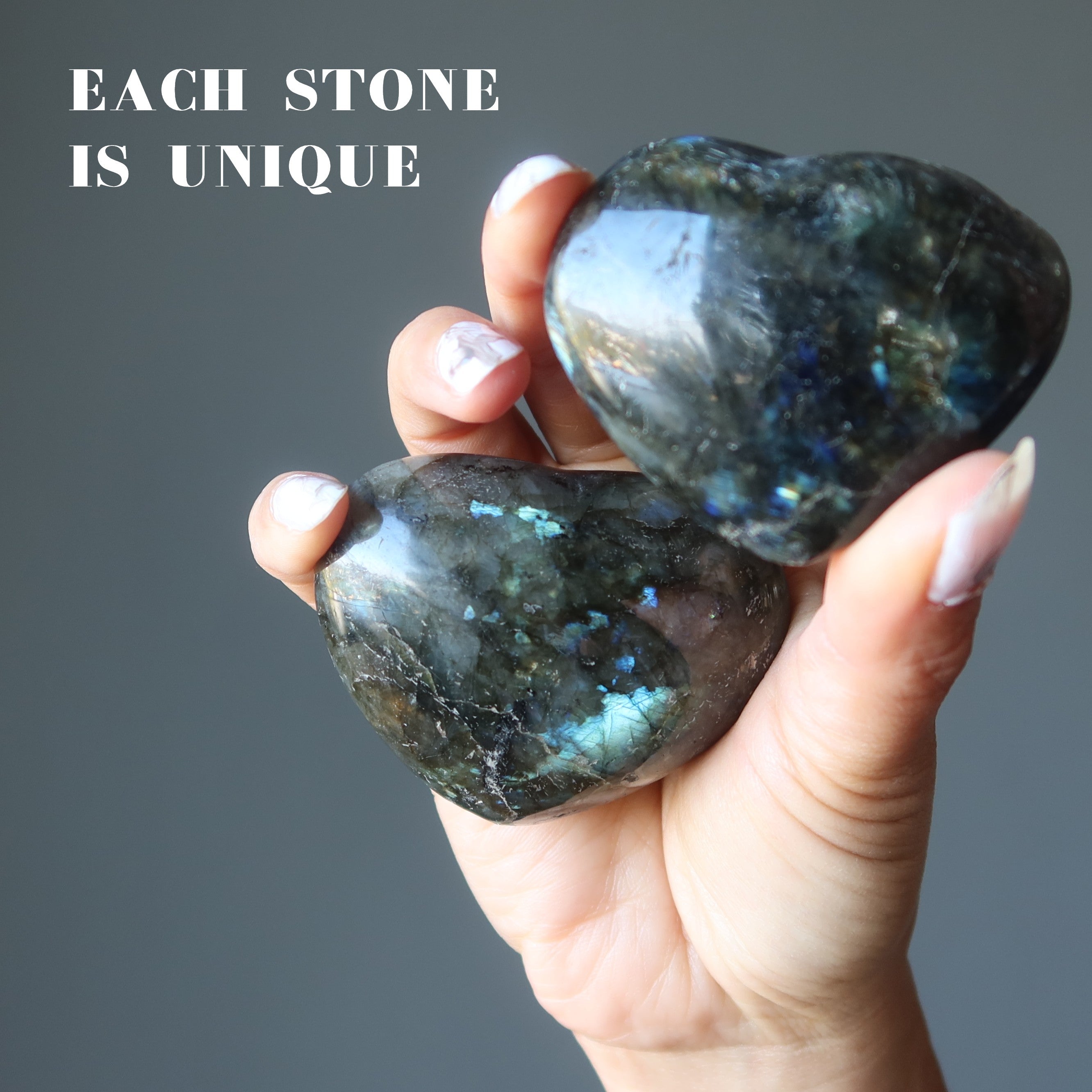 Labradorite Heart Offbeat Lover Eccentric Crystal