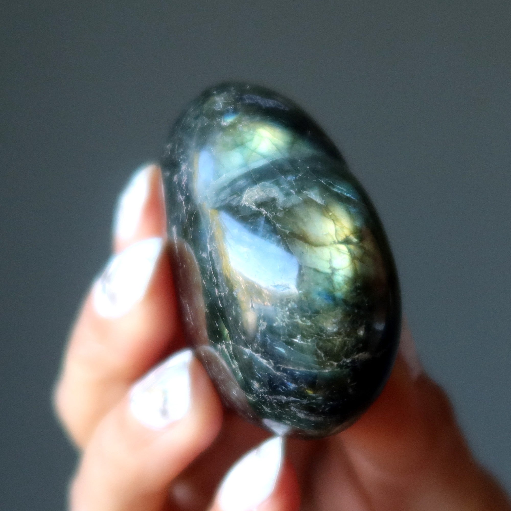 Labradorite Heart Offbeat Lover Eccentric Crystal