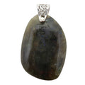 Pendentif Labradorite Terre à Terre Magie Lunaire Argent