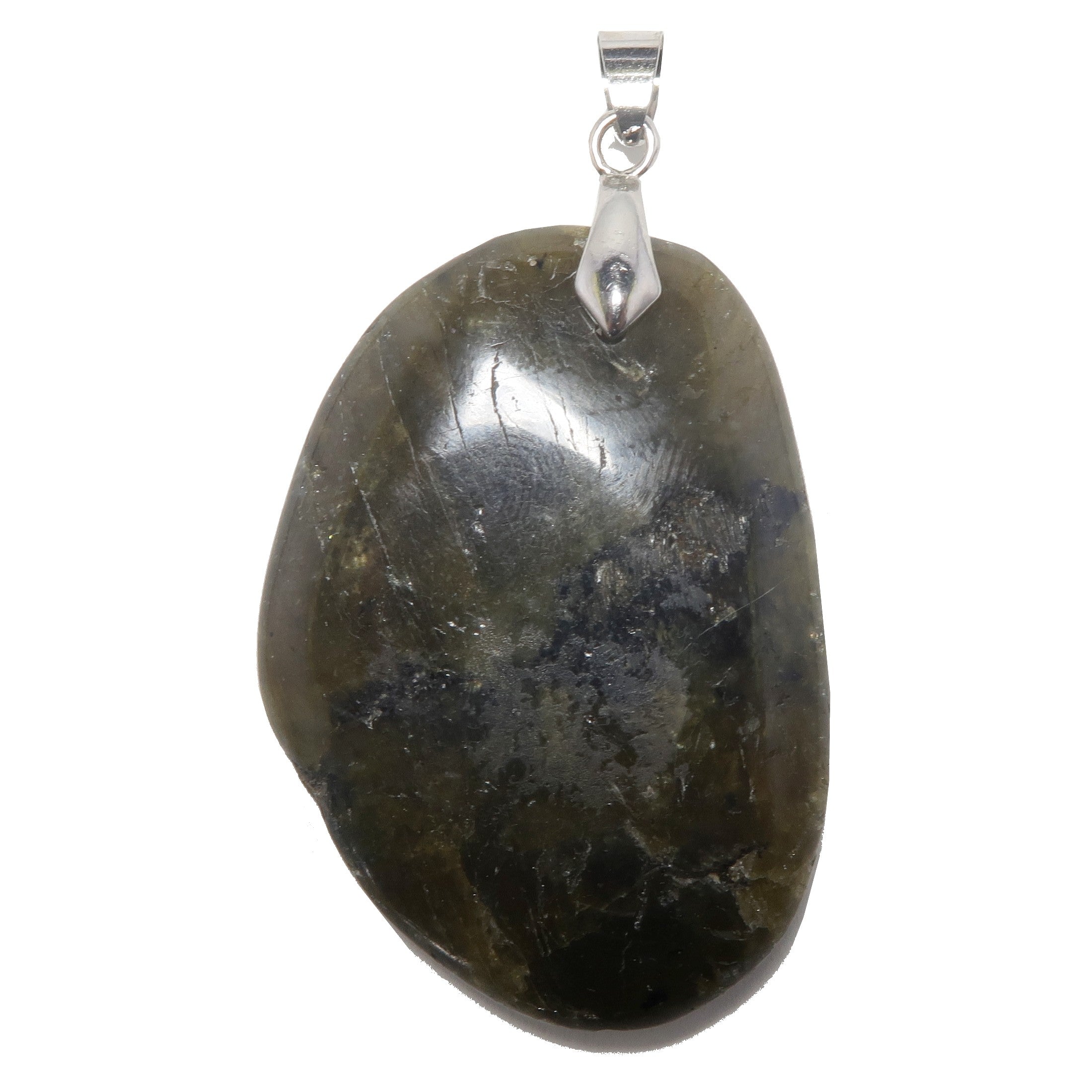 Labradorite Pendant Fearless Magic Gem Silver
