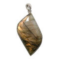 Pendentif Labradorite « Nouveau départ » Cristal de Guérison Arc-en-ciel