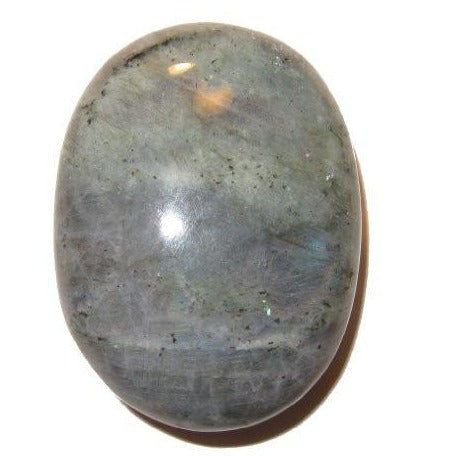 Labradorite Polished Palm Stone Glossy Rainbow Supernatural Energy