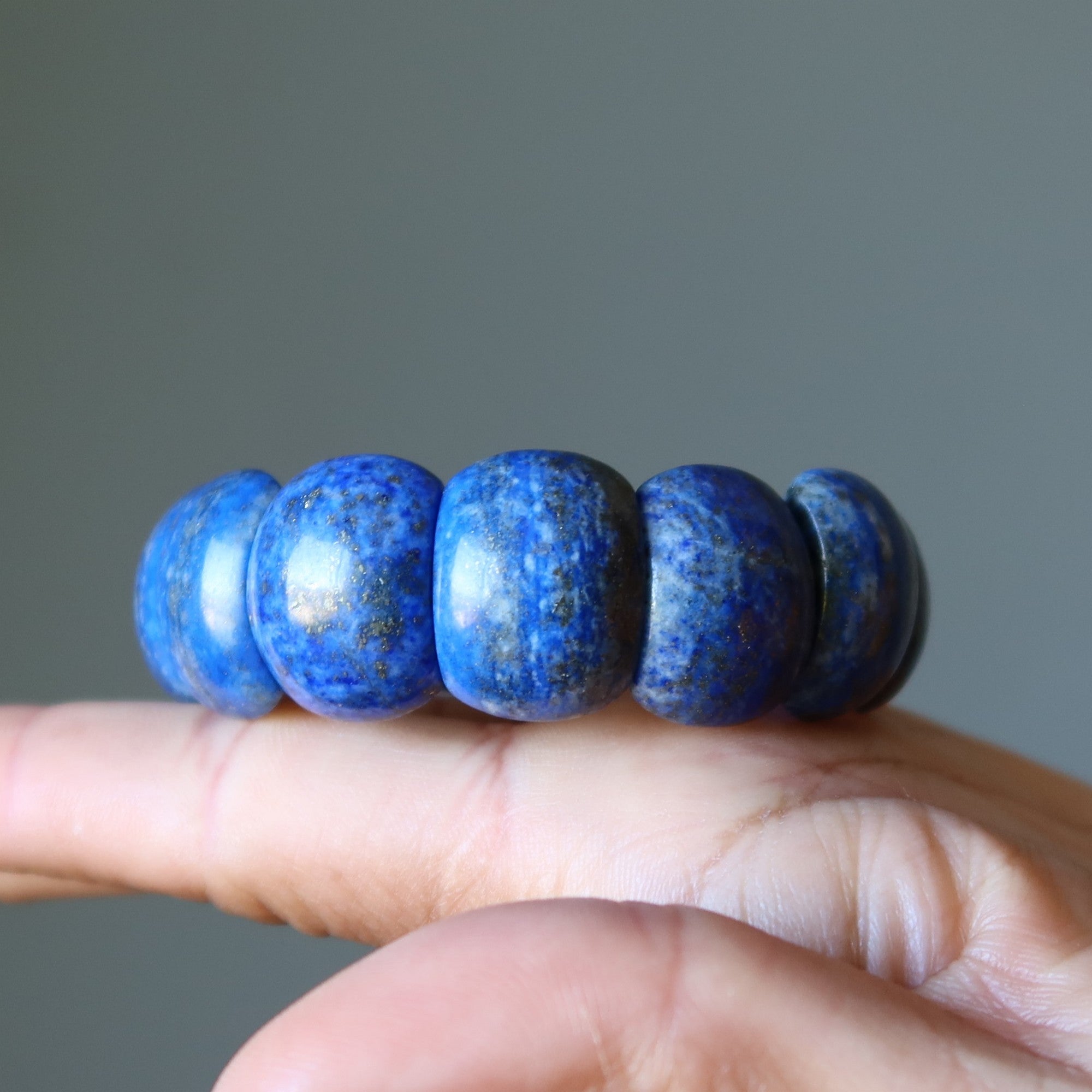 Lapis-Armreif Manschette Blau Kosmischer Schutz
