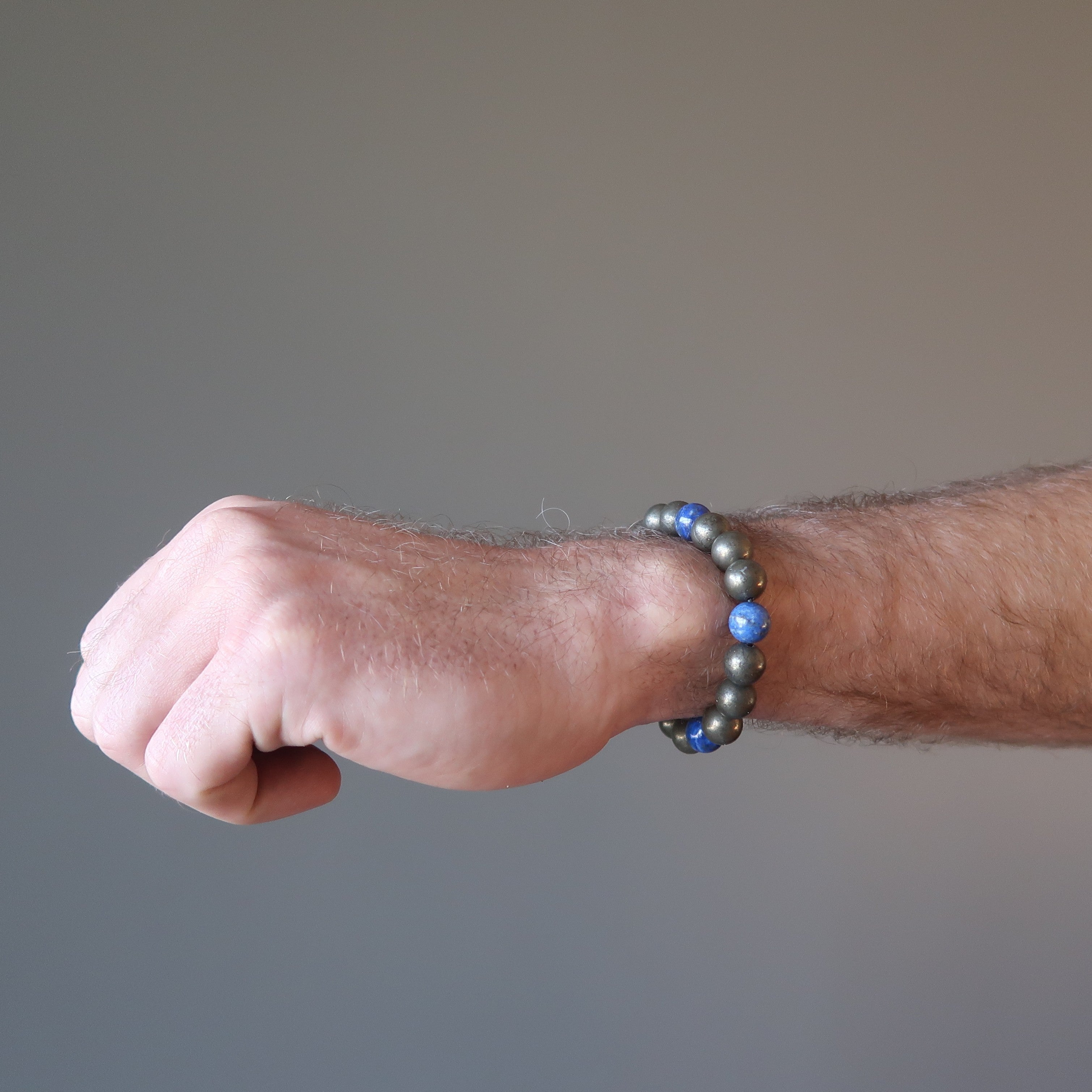 Lapis-Armband Pyritsteine Modern Soul Style